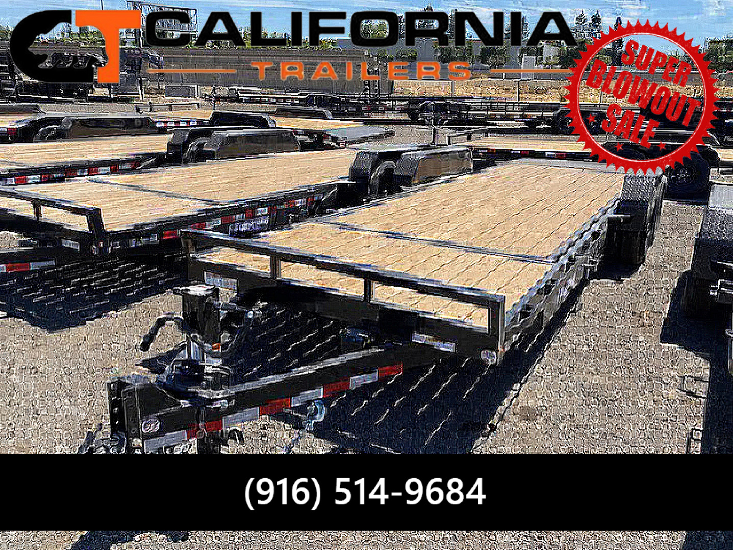 New 7x18+4 Tandem Axle 14K Tilt Bed Equip Trailer