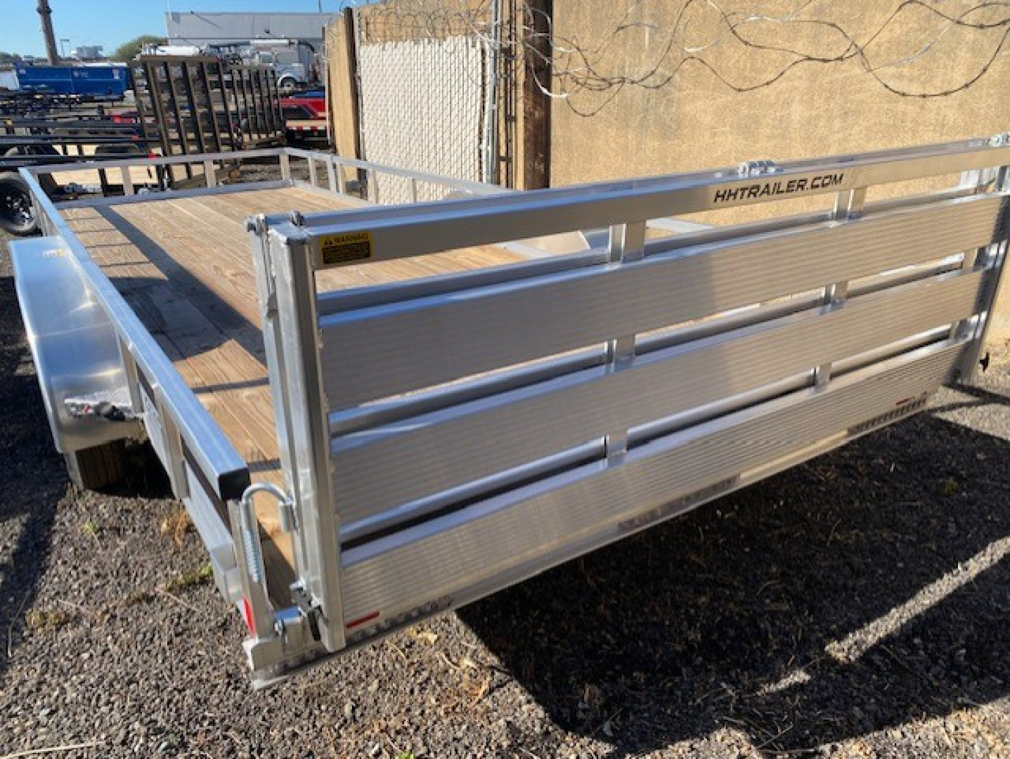 New 82x20 Tandem Axle 7K Utility Trailer