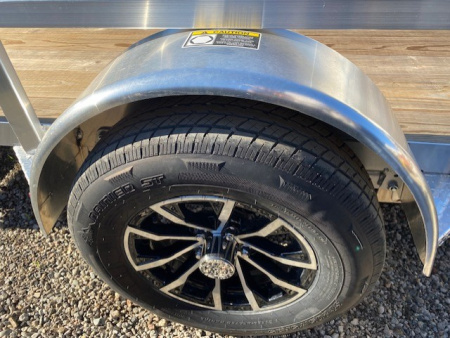 New 82x14 Single Axle 3K Utility Trailer