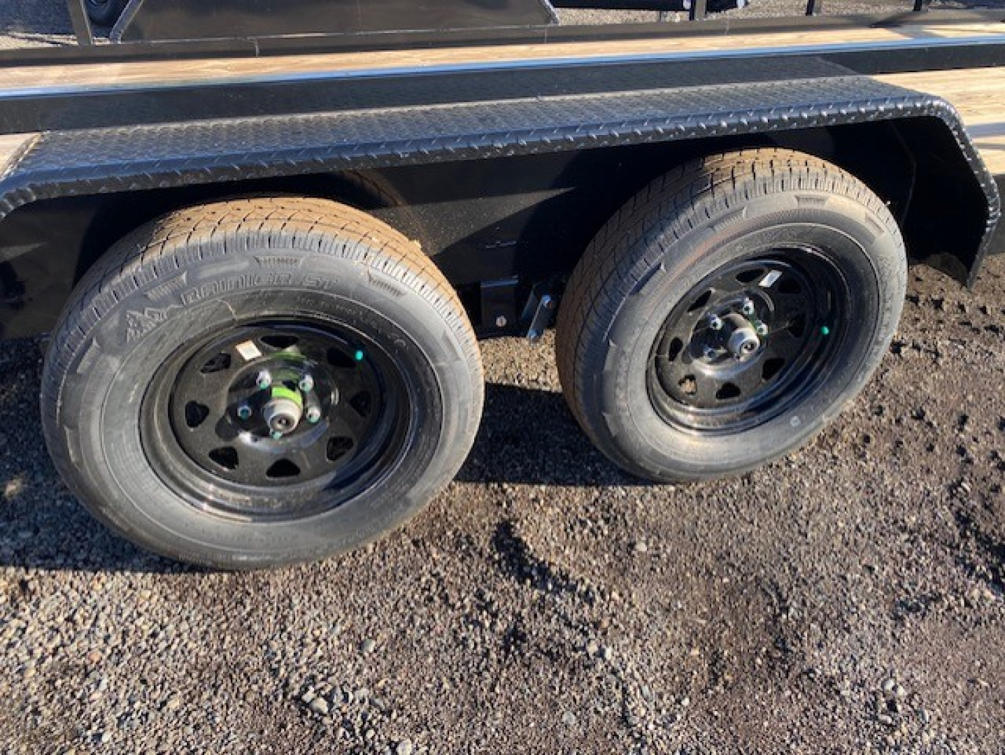 New 7x18 Tandem Axle 7K Tube Top Utility Trailer