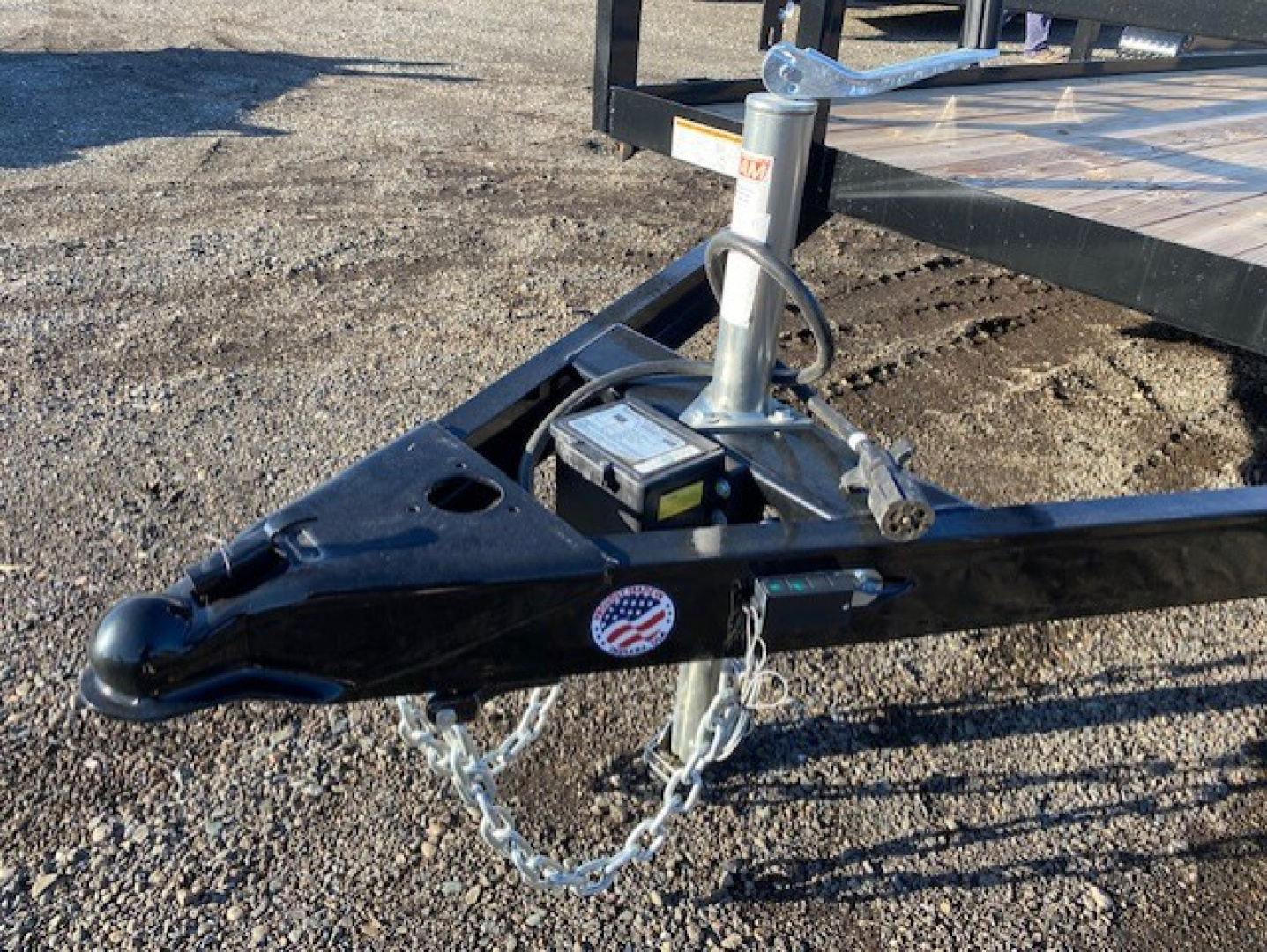 New 7x18 Tandem Axle 7K Tube Top Utility Trailer