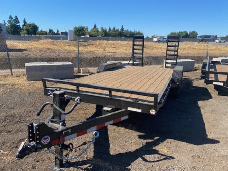 New 7x18(16+2) Tandem Axle 14K Equipment Trailer