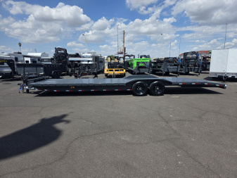 New 2026 Lamar Trailers H8 102x32 steel Deck Equipment Hauler