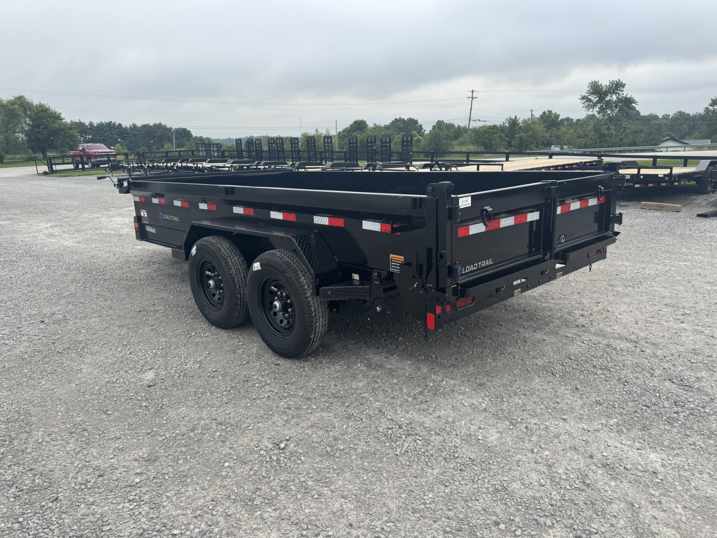 New 2026 Load Trail 83"x14' DE Series Dump Trailer