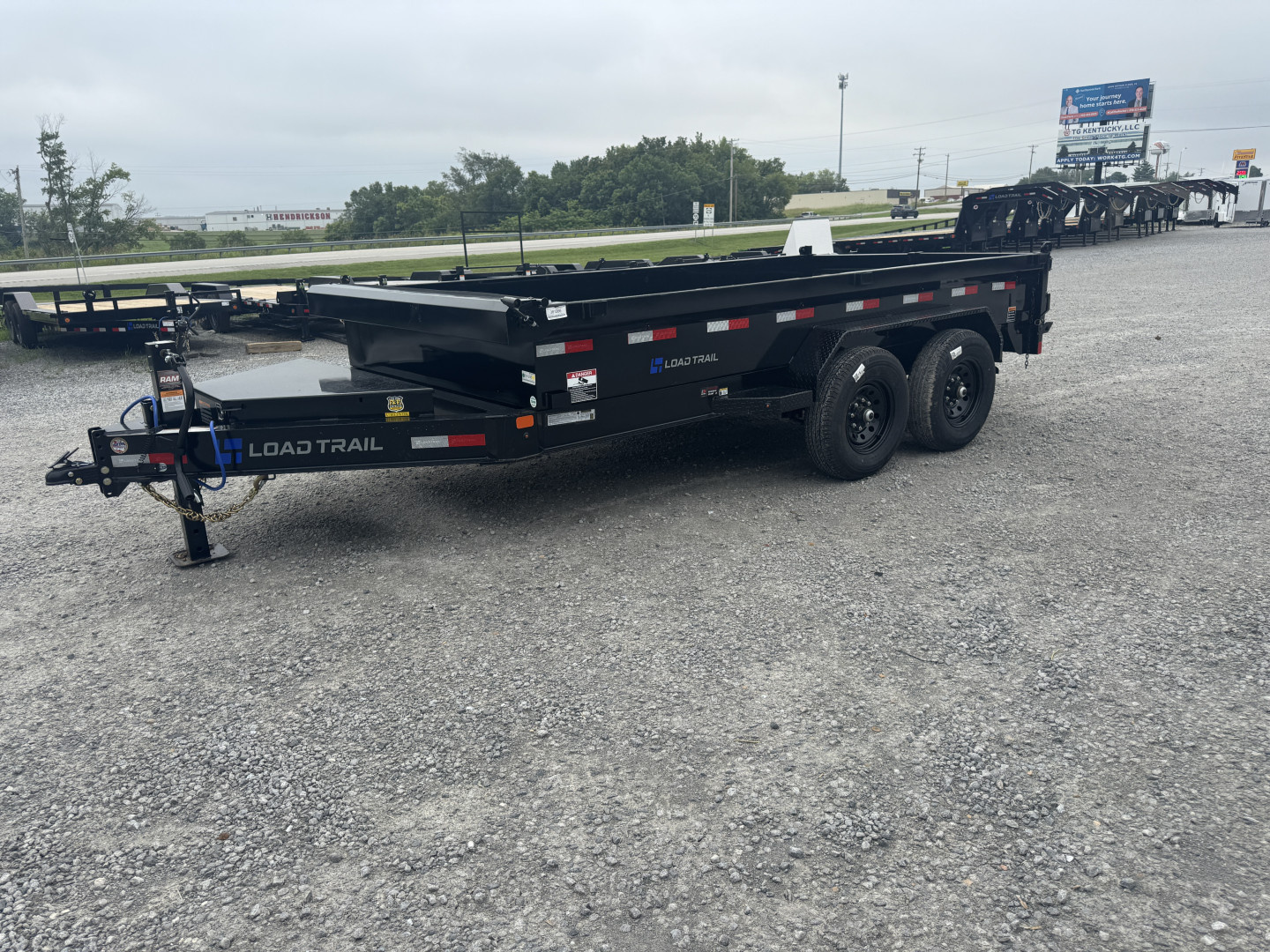 New 2026 Load Trail 83"x14' DE Series Dump Trailer