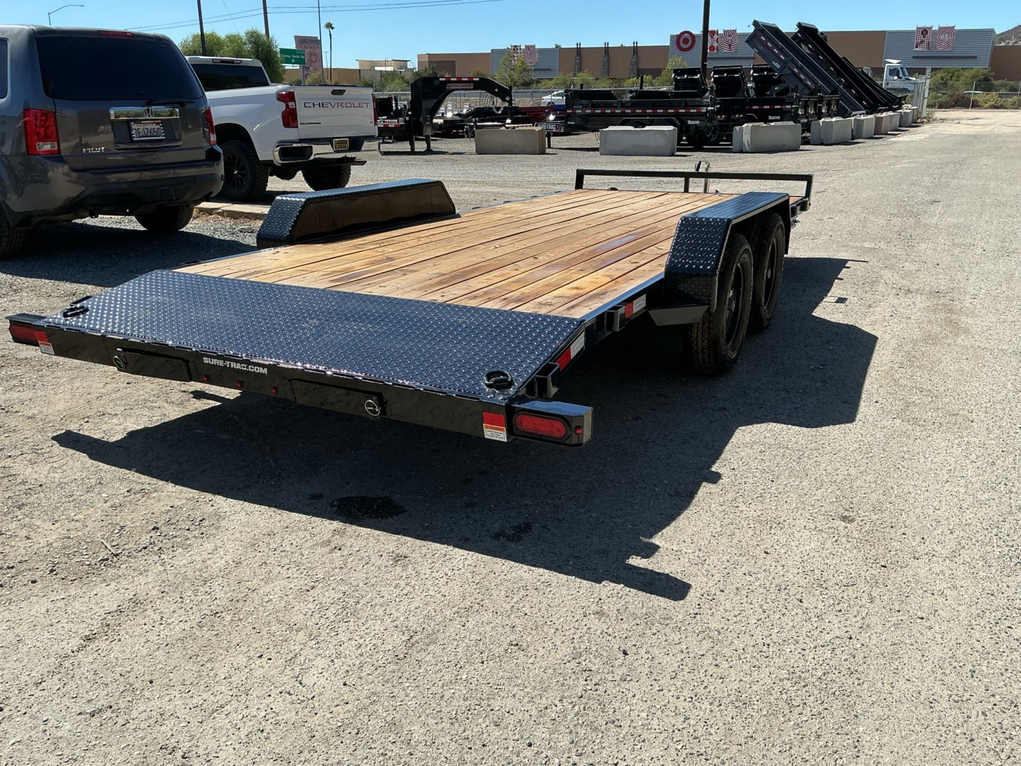 New 7x18 Tandem Axle 7K Car Hauler