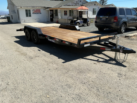 New 7x18 Tandem Axle 7K Car Hauler