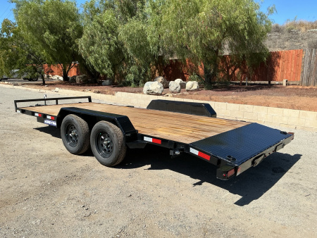 New 7x18 Tandem Axle 7K Car Hauler