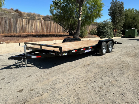 New 7x20 Tandem Axle 7K Car Hauler