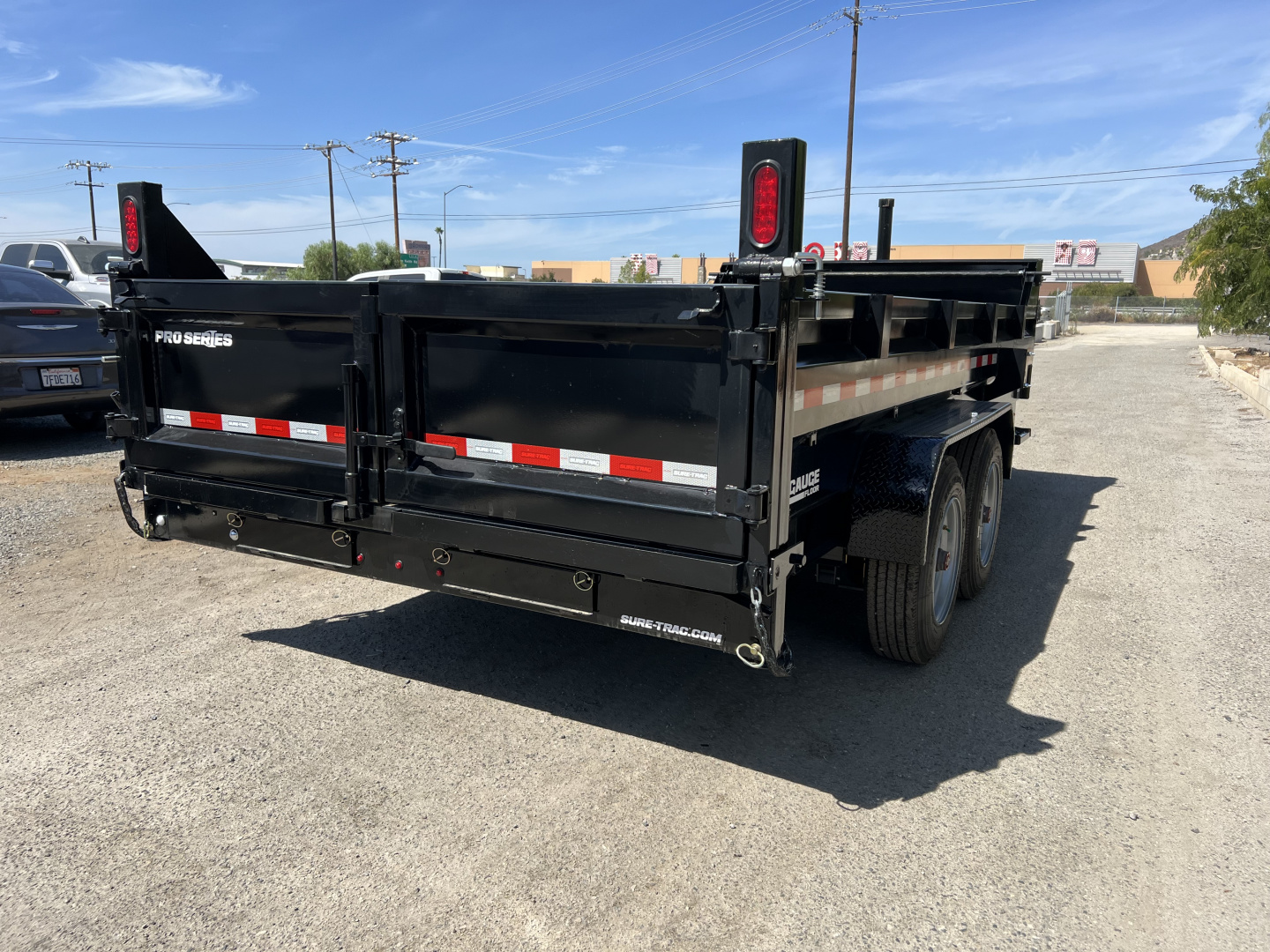 New 7x16 Tandem Axle 17.6K Pro Series Telescopic Dump Trailer