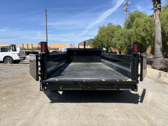 New 7x16 Tandem Axle 17.6K Pro Series Telescopic Dump Trailer