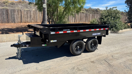 New 6x10 Tandem Axle 10K Dump Trailer