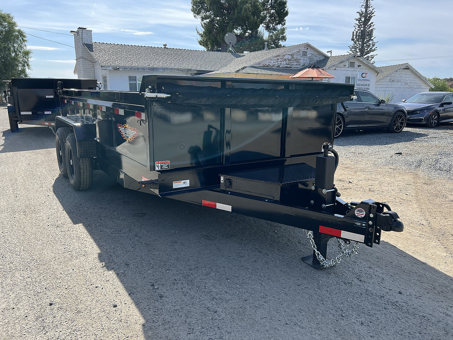 New 7x14 Tandem Axle 14K Dump Trailer