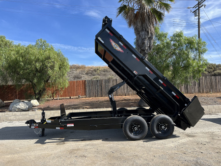 New 7x14 Tandem Axle 14K Dump Trailer