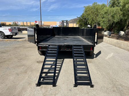 New 7x14 Tandem Axle 14K Dump Trailer