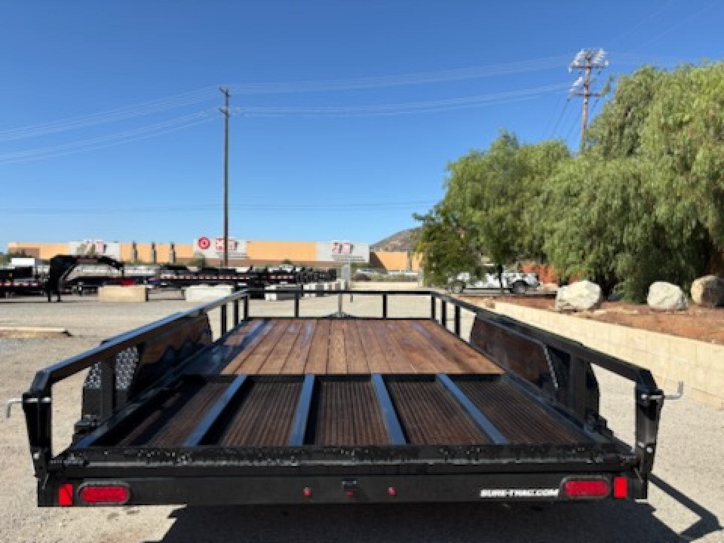 New 7 x 14 Tandem Axle 7K Tube Top Utility Trailer
