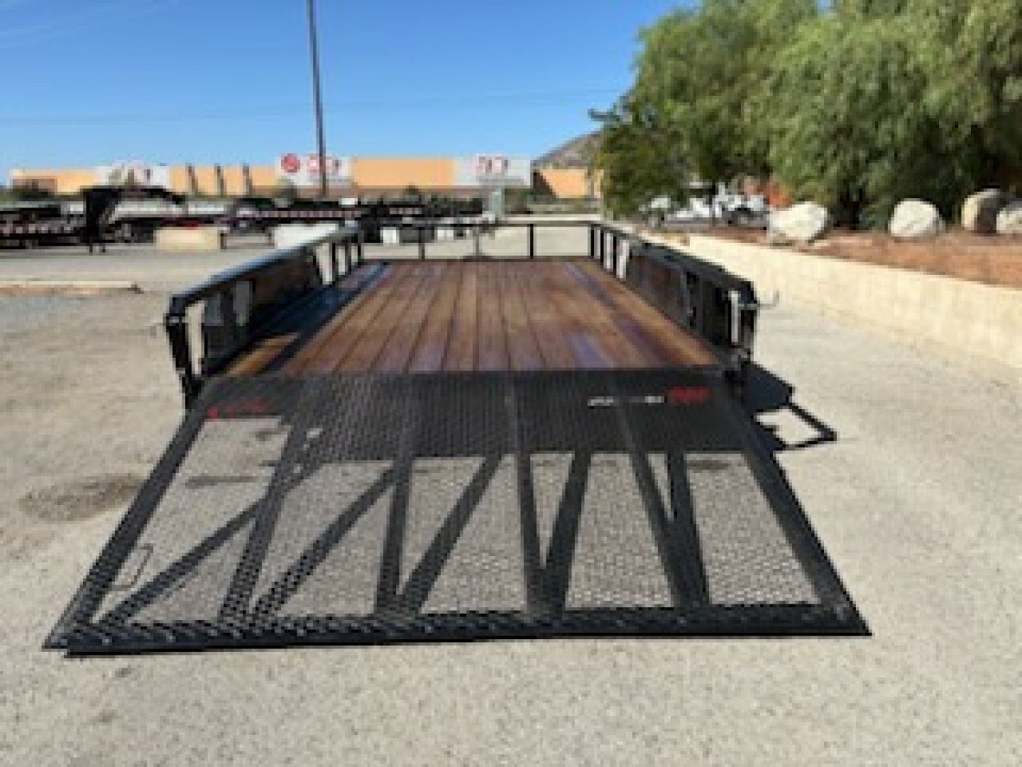 New 7 x 14 Tandem Axle 7K Tube Top Utility Trailer