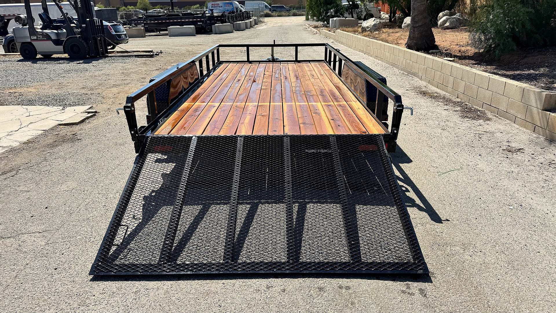 New 7x16 Tandem Axle 7K Utility Trailer