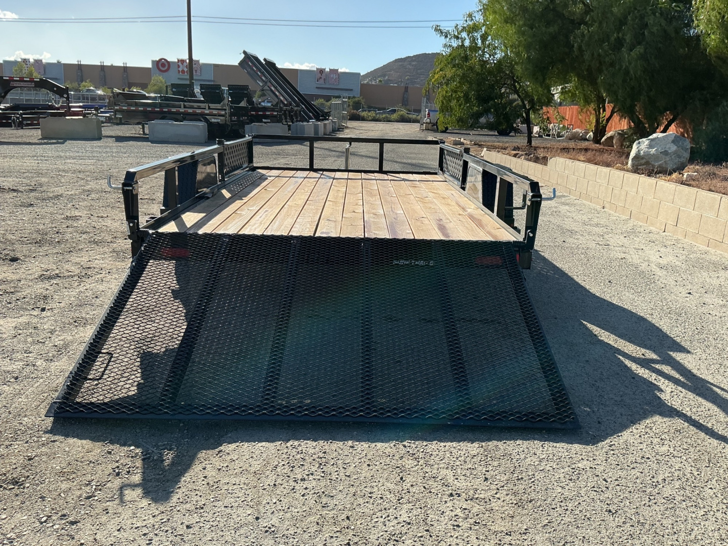 New 7 x 12 Single Axle 3K Utility Trailer