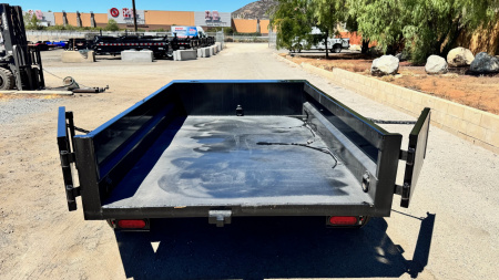 New 5x8 Single Axle 5K Dump Trailer
