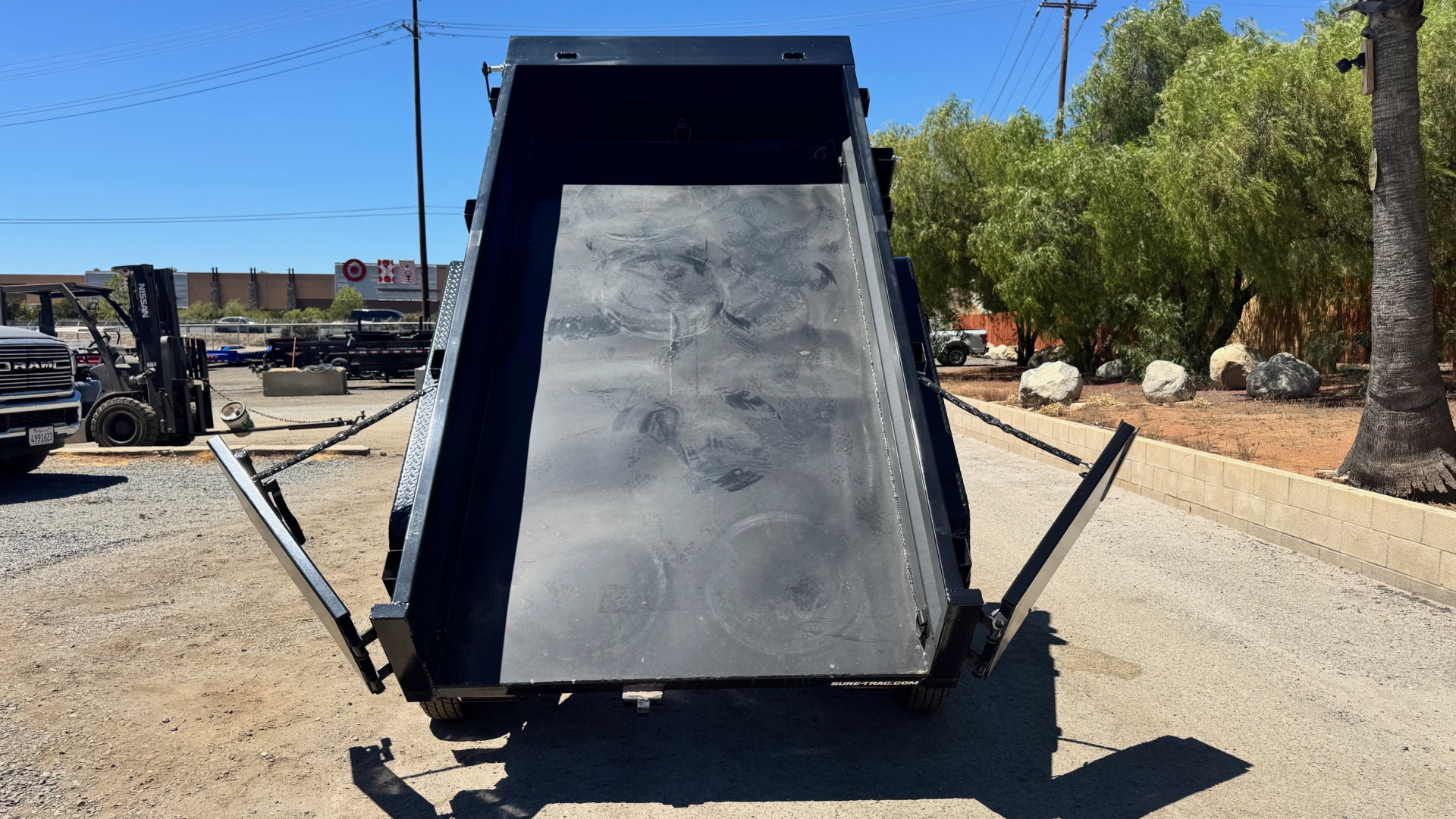 New 5x10 Tandem Axle 7K Dump Trailer