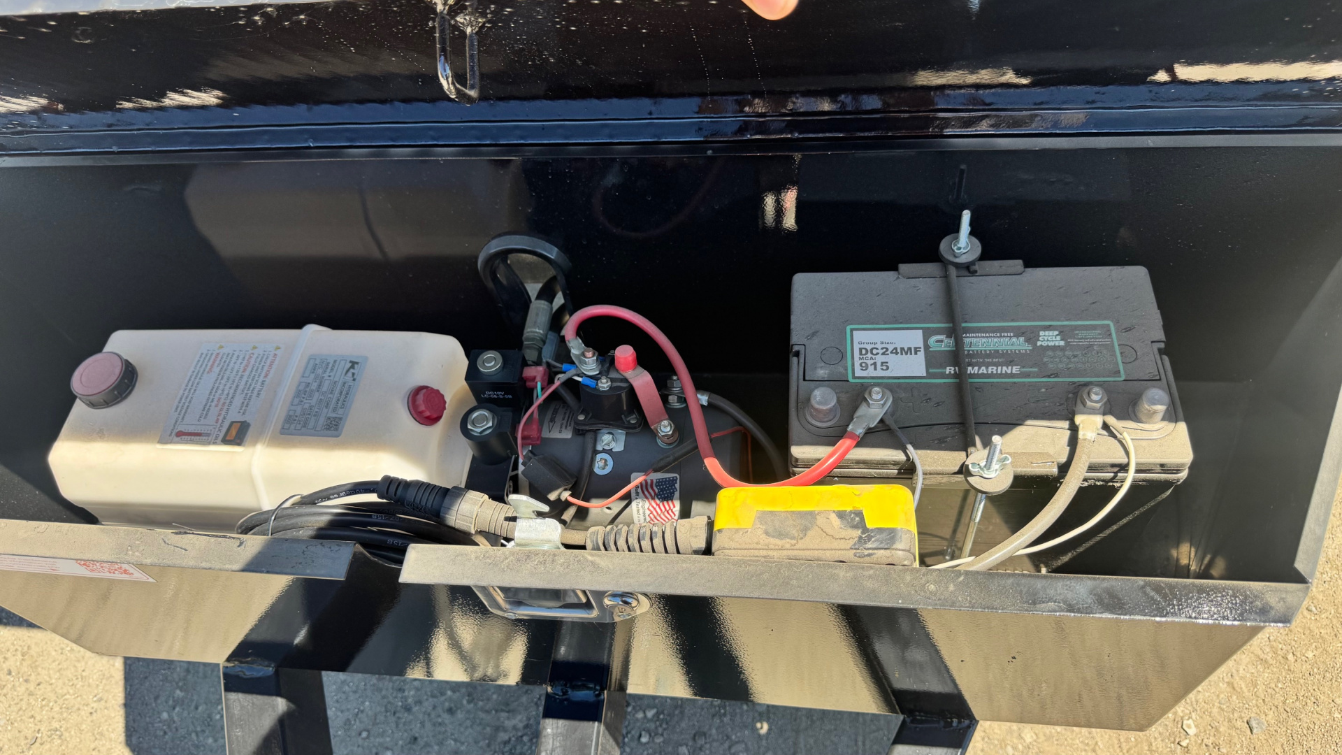 New 5x10 Tandem Axle 7K Dump Trailer