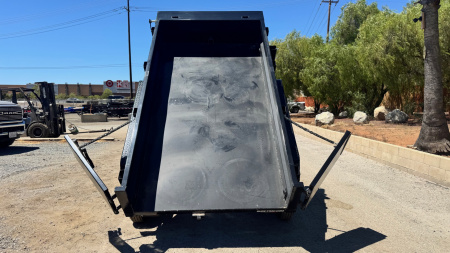 New 5x10 Tandem Axle 7K Dump Trailer