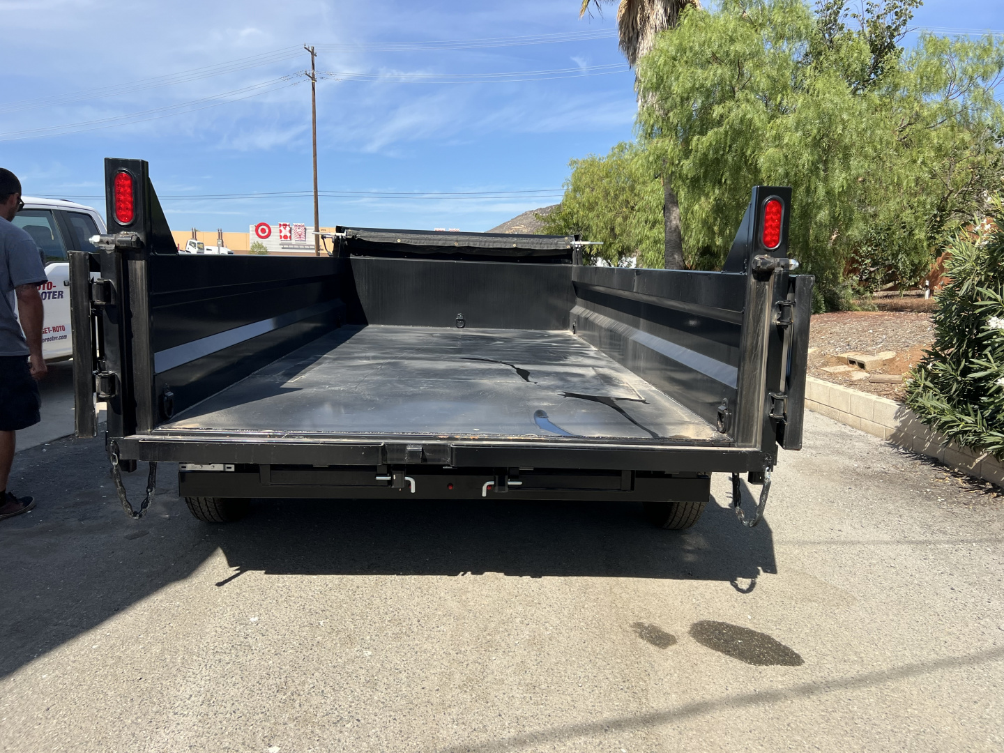 New 7x14 Tandem Axle 14K Scissor Dump Trailer