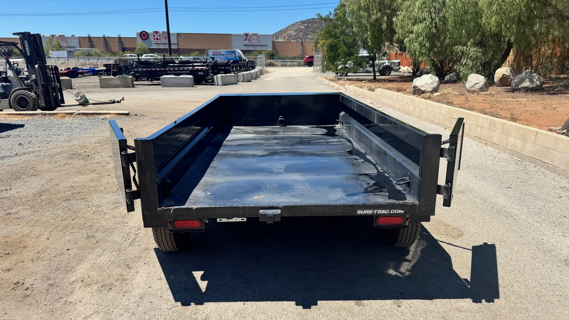 New 5x10 Tandem Axle 7K Dump Trailer