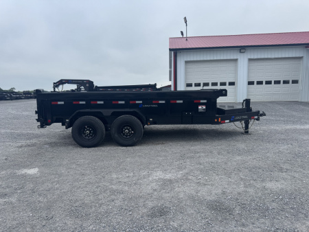 New 2026 Load Trail 83"x14' Scissor Lift Dump Trailer