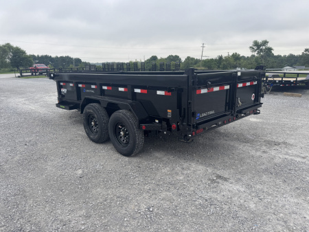 New 2026 Load Trail 83"x14' Scissor Lift Dump Trailer