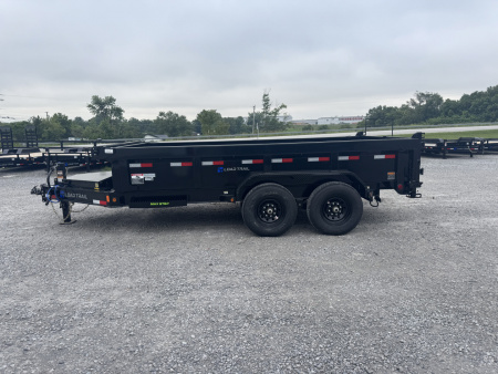 New 2026 Load Trail 83"x14' Scissor Lift Dump Trailer