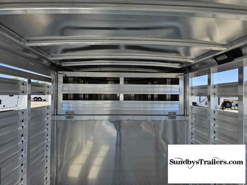 New 2025 Exiss 7x24' Stock Trailer