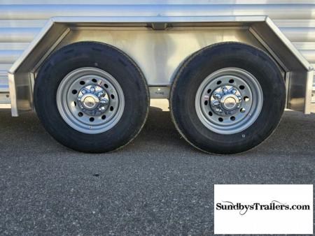 New 2025 Exiss 7x24' Stock Trailer