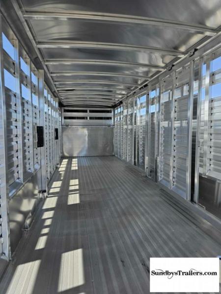 New 2025 Exiss 7x24' Stock Trailer