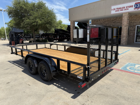 New 2025 Top Hat MP16X83-7E-R Utility Trailer