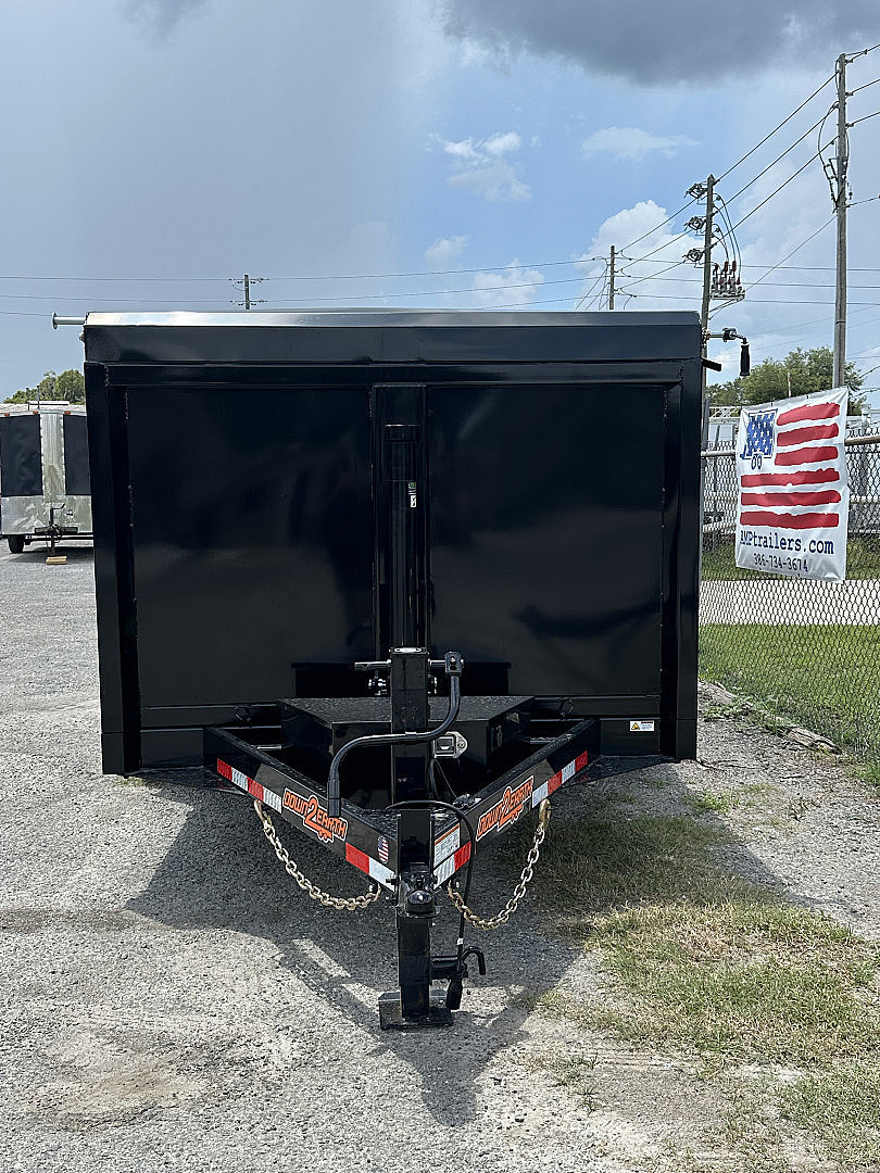 New 2026 Down 2 Earth Trailers 7X14 DUMP TRAILER Dump Trailer