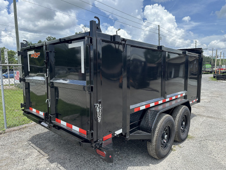 New 2026 Down 2 Earth Trailers 7X14 DUMP TRAILER Dump Trailer