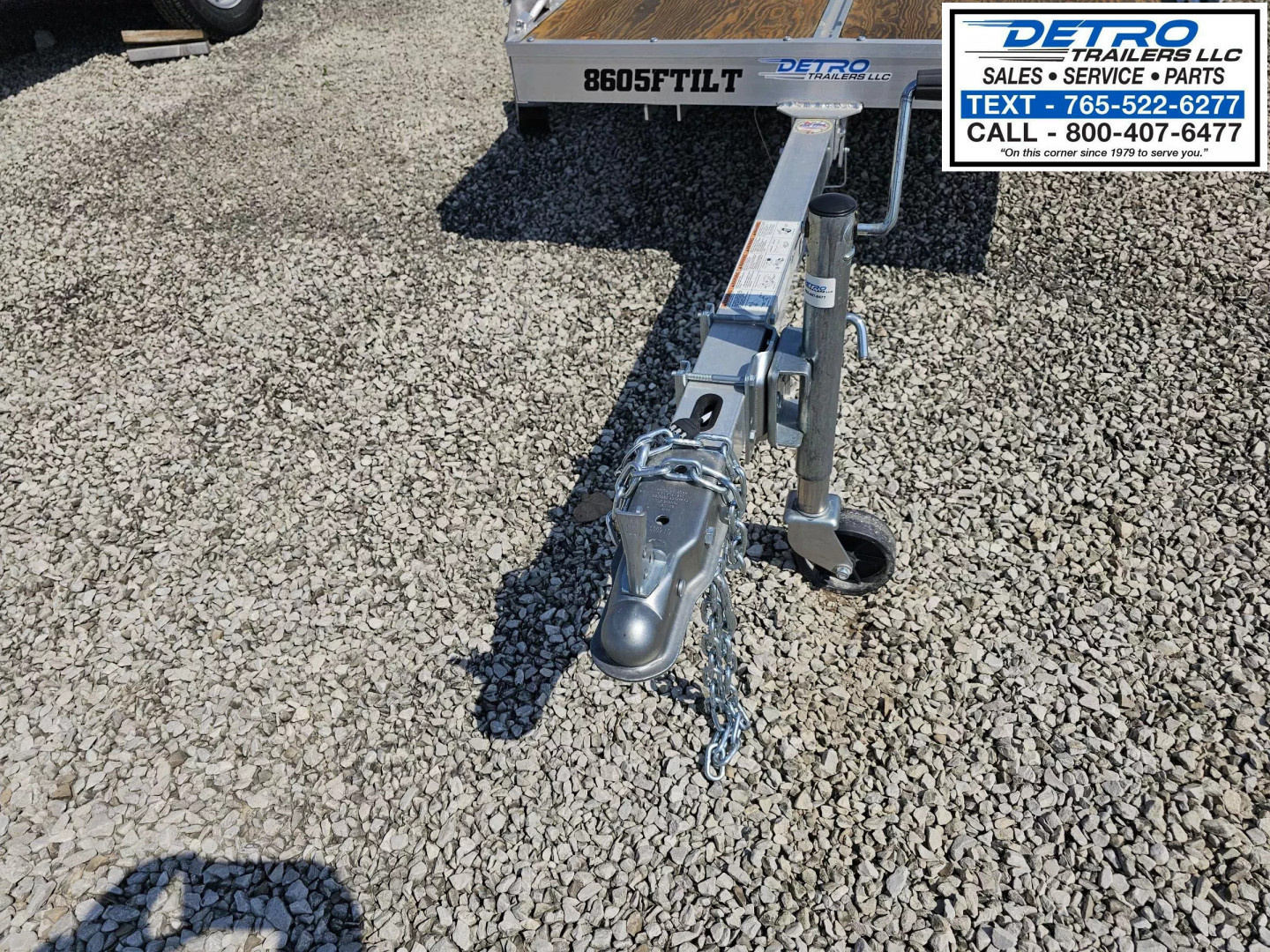 New 2022 Aluma 8605 Tilt 50" x 10' 2K Torsion Idler Snowmobile/Utility Trailer