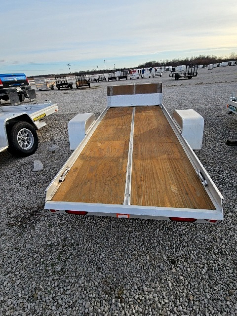 New 2022 Aluma 8605 Tilt 50" x 10' 2K Torsion Idler Snowmobile/Utility Trailer