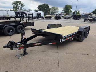 New 2025 H and H Trailer 82x16 Gravity Tilt Equipment Trailer  14K