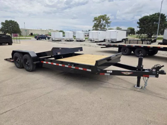 New 2025 H and H Trailer 82x16+6 Gravity Tilt Equipment Trailer  16K
