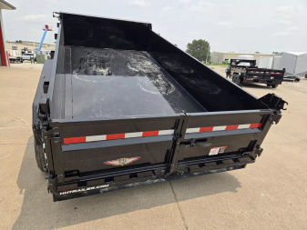 New 2025 H and H Trailer 83x14 Industrial Dump Trailer  14K Scissor
