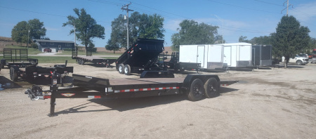 New 2025 H and H Trailer 82x16+6 Gravity Tilt Equipment Trailer  16K
