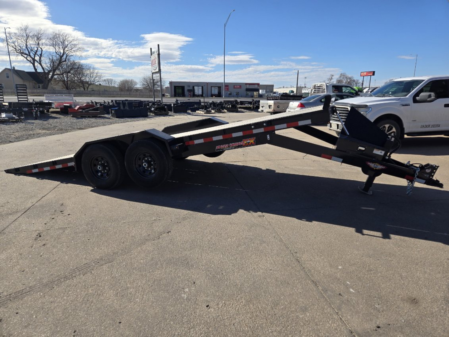 New 2025 H and H Trailer 82x20 Electric Tilt Speed Loader Car Hauler Trailer  14k
