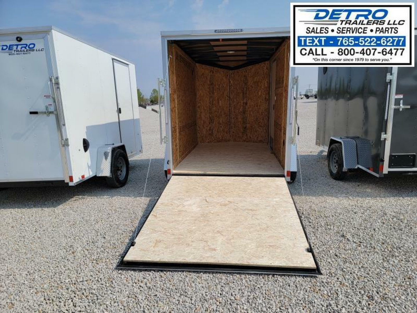 New 2023 Cargo Express EX DLX 6x10 3K Idler Ramp Door Cargo / Enclosed Trailer