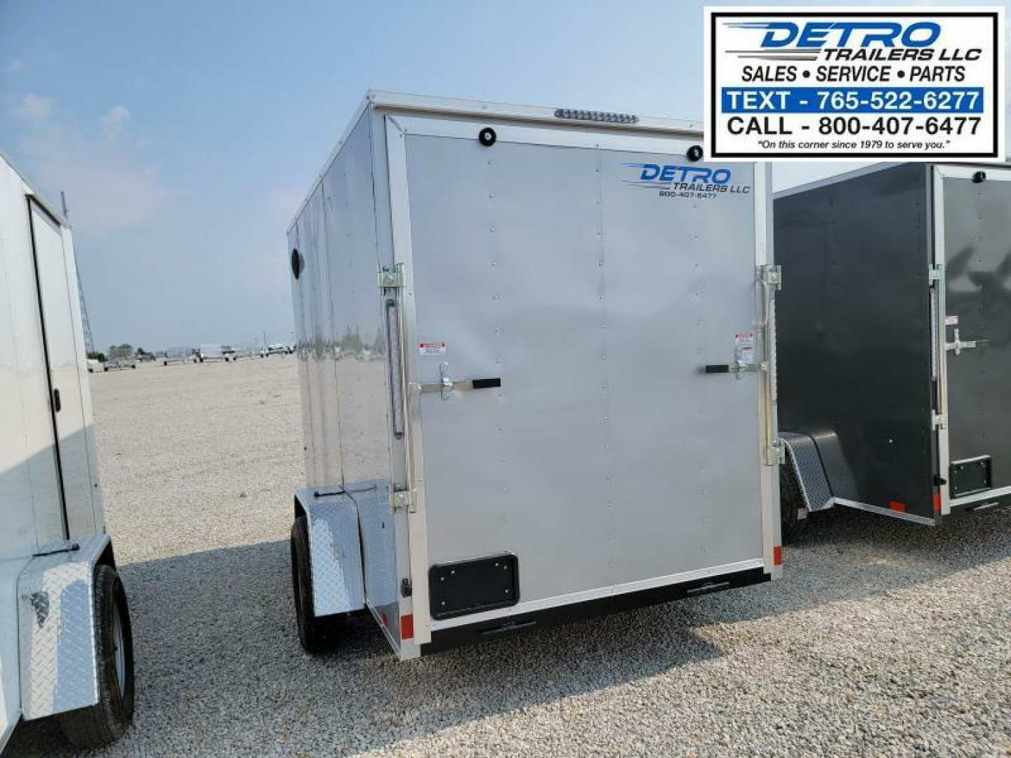 New 2023 Cargo Express EX DLX 6x10 3K Idler Ramp Door Cargo / Enclosed Trailer