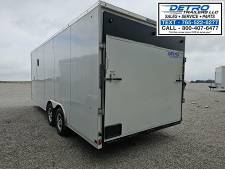 New 2023 Pace American SE 8.5' x 20' 10K Ramp Door Enclosed Trailer w/ Bathroom