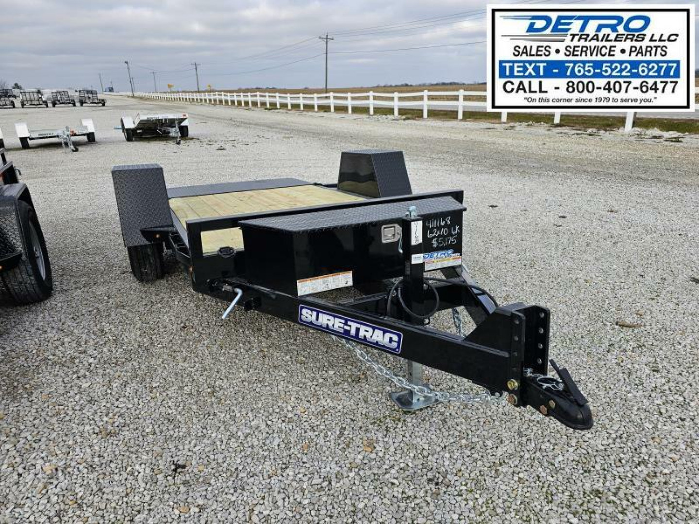 New 2024 Sure-Trac 62" x 10' 6K Single Axle Tilt Bed Equipment Trailer w/ Brakes