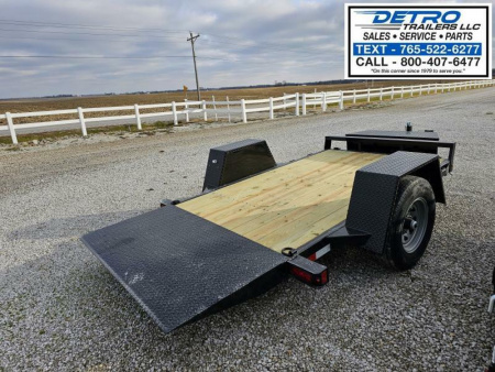 New 2024 Sure-Trac 62" x 10' 6K Single Axle Tilt Bed Equipment Trailer w/ Brakes